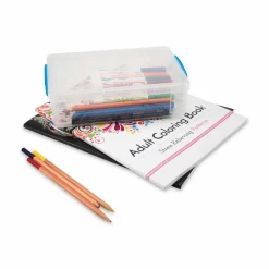 Advantus Super Stacker Large Pencil Box, 9