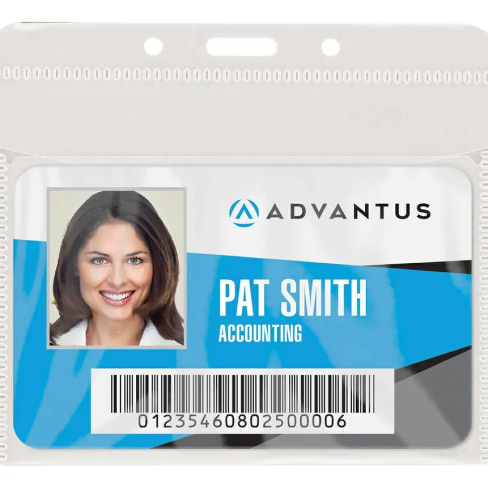 Advantus, Card holder, for (pack of 50), 75603