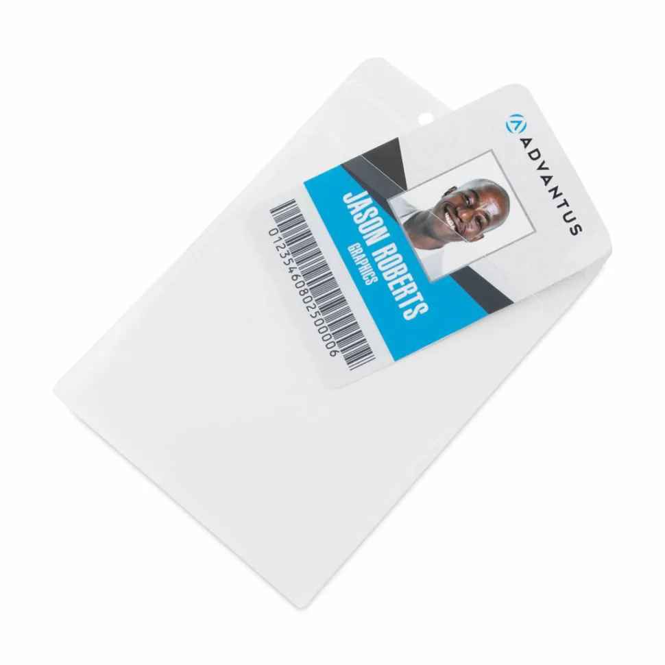Advantus, Card holder, for (pack of 50), 75604