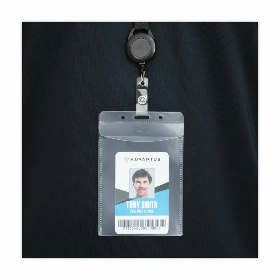 Advantus, Card holder, for (pack of 50), 75604
