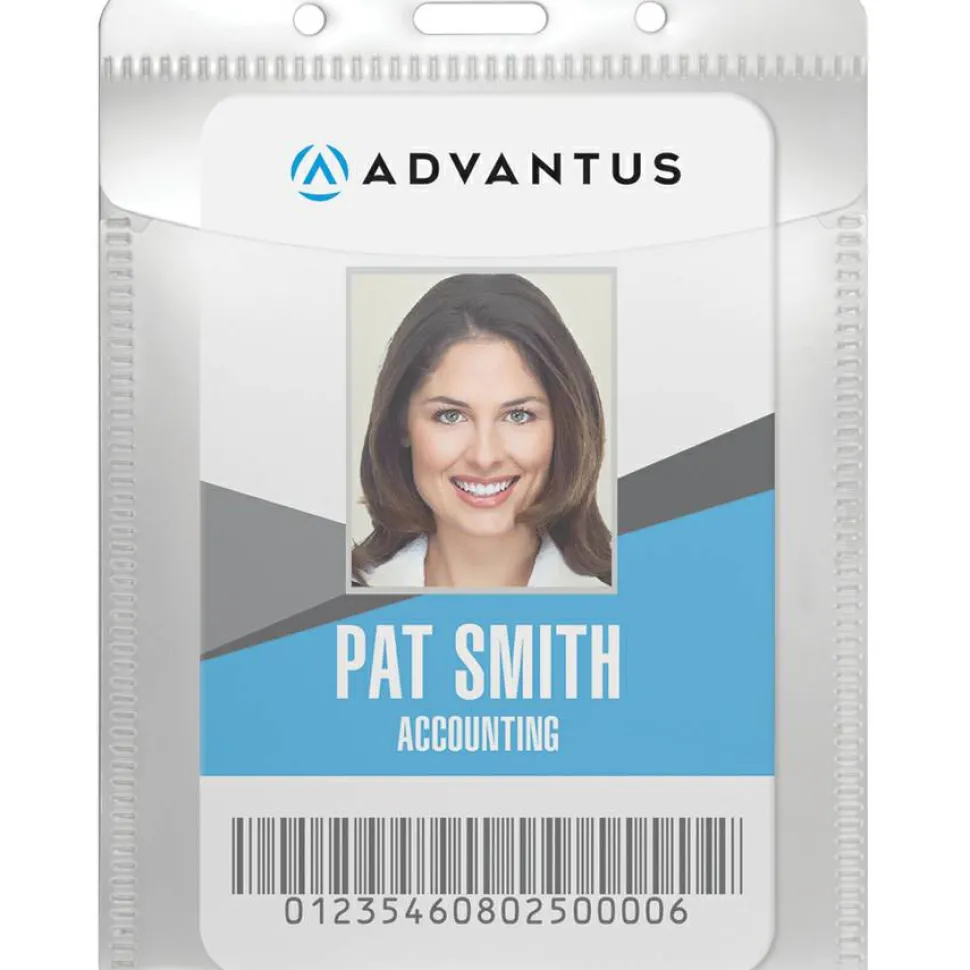 Advantus, Card holder, for (pack of 50), 75604