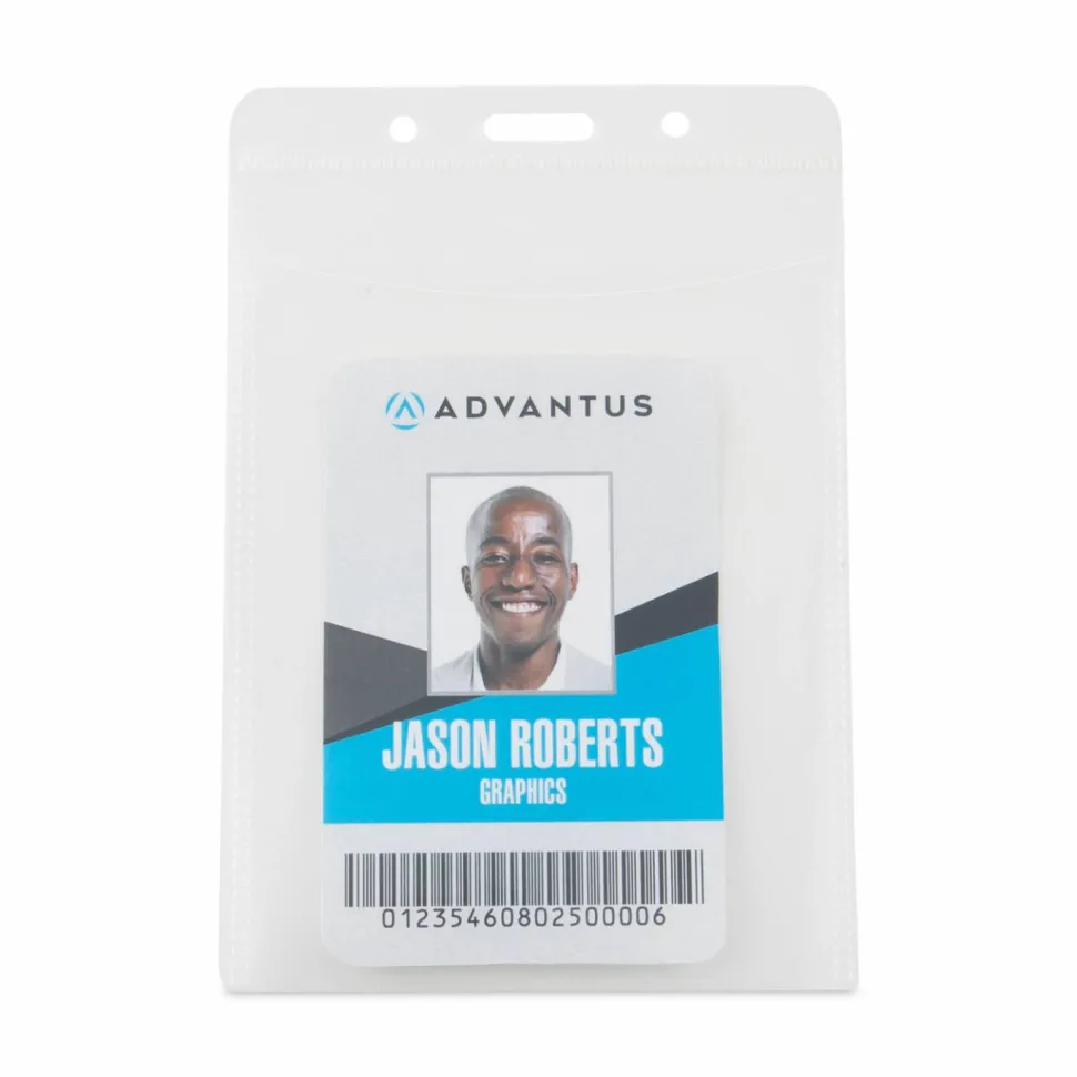 Advantus, Card holder, for (pack of 50), 75604