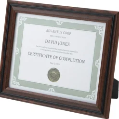 Advantus Certificate Frame