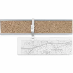 Advantus Cork Map Rails, 1