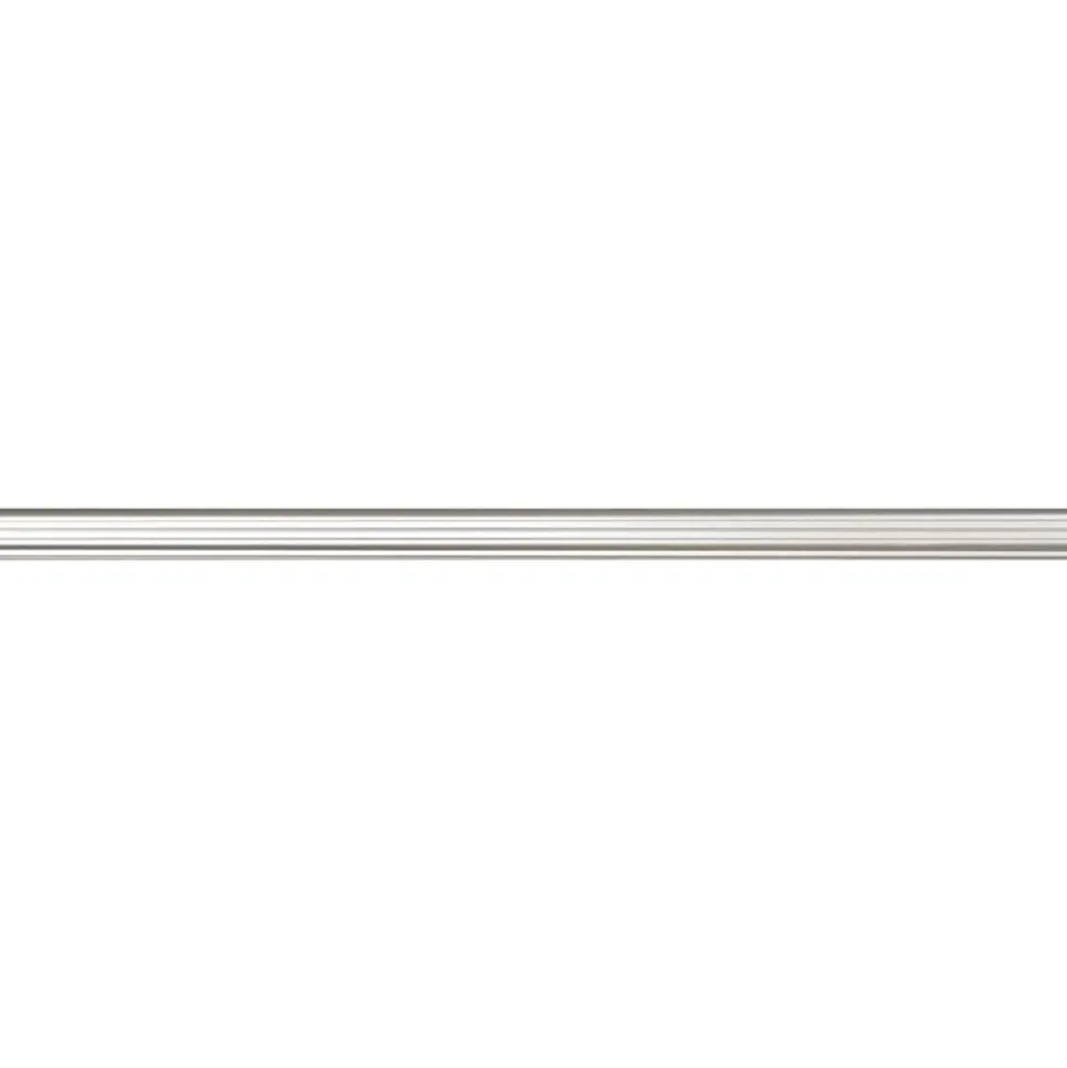 Advantus Grip-A-Strip Display Rail, 1 1/2" x 48", Satin Finish Gray