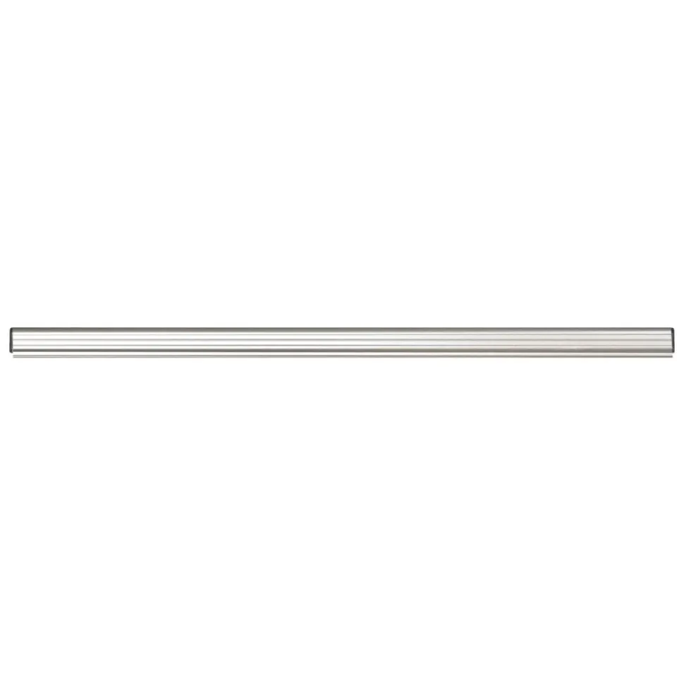 Advantus Grip-A-Strip Display Rail, 1 1/2" x 48", Satin Finish Gray