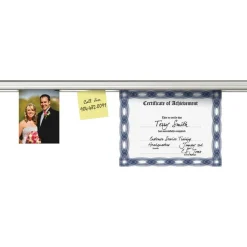 Advantus Grip-A-Strip Display Rail, 1 1/2