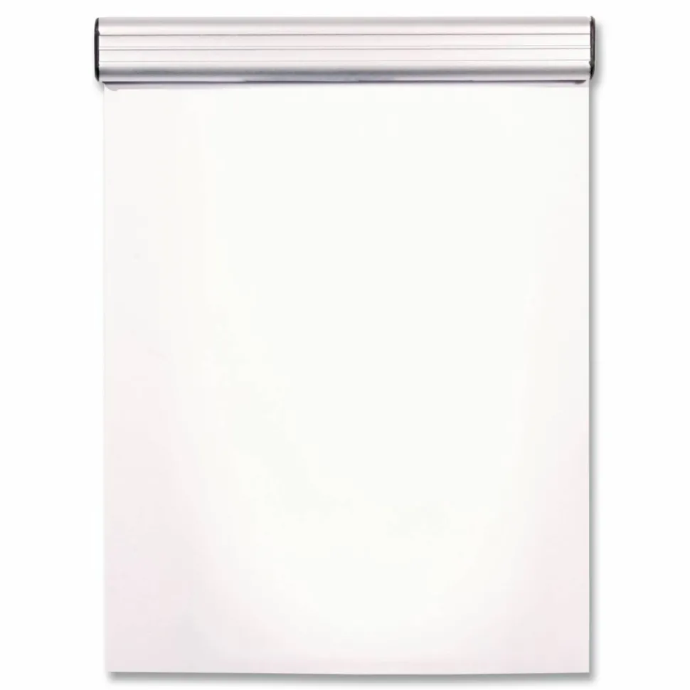 Advantus Grip-A-Strip Display Rails, 1.5" x 9", Satin Aluminum