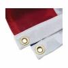 Advantus Heavyweight Nylon Outdoor U.S. Flag - United States - 96" x 60"- Heavyweight, Grommet, Durable - Nylon, Brass - Red, White, Blue