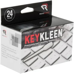 Advantus KeyKleen Cleaning Swabs, Box Of 24