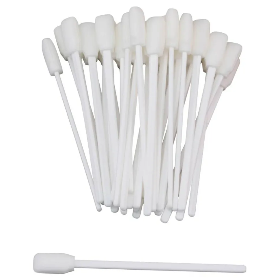 Advantus KleenSwab Read/Right Cleaning Swabs, Case Of 25