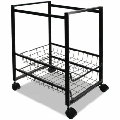 Advantus Letter-Size Mobile File Cart, 19 1/2