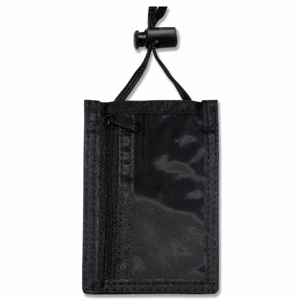 Advantus - Name badge holder - lanyard - black (pack of 12)