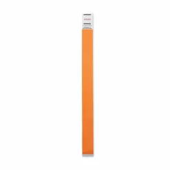 Advantus Neon Tyvek Wristbands - Neon Orange - Tyvek - 500 / Pack
