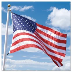 Advantus Outdoor U.S. Nylon Flag, 4' x 6'