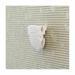Advantus Panel Wall Clips, Box Of 50, White