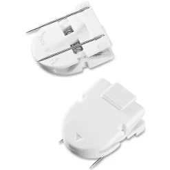 Advantus Panel Wall Clips, Box Of 50, White