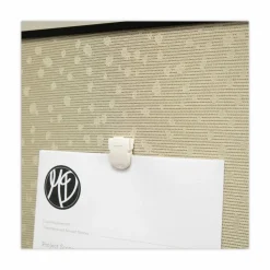Advantus Panel Wall Clips, Box Of 50, White