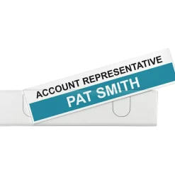 Advantus Panel Wall Sign Holder, 9"W x 2"H, Clear