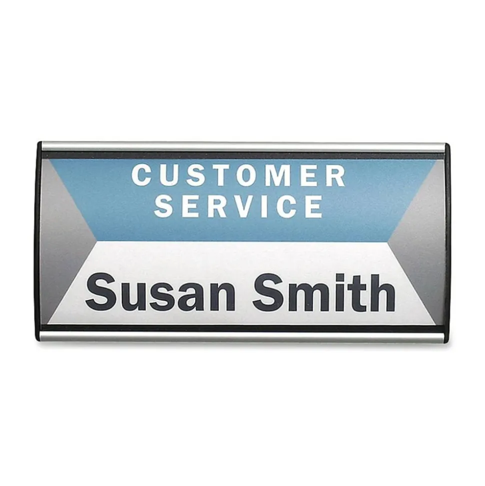 Advantus People Pointer Wall Sign, 4"H x 8"W x 1/2"D