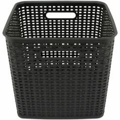 Advantus Plastic Weave Bin, Extra Large, 12.5
