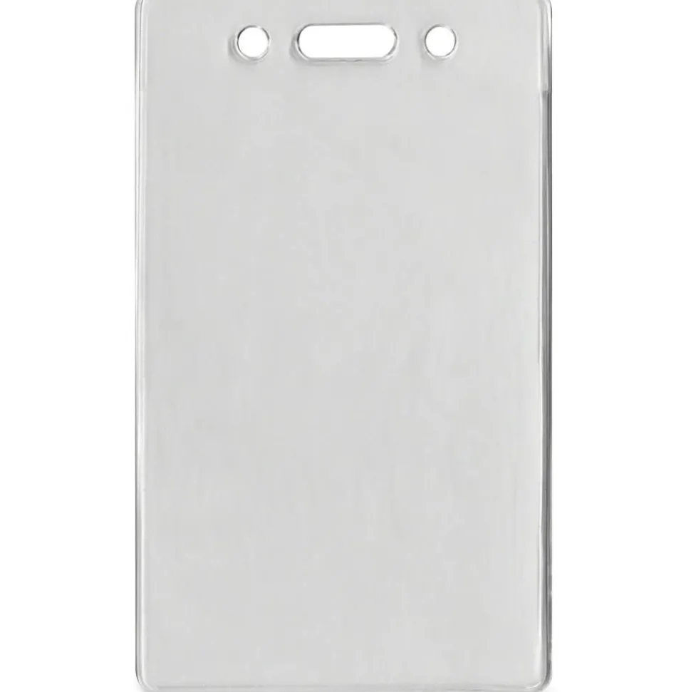 Advantus Proximity Badge Holder, Vertical, 4-1/2" x 2-1/2", Pack of 50