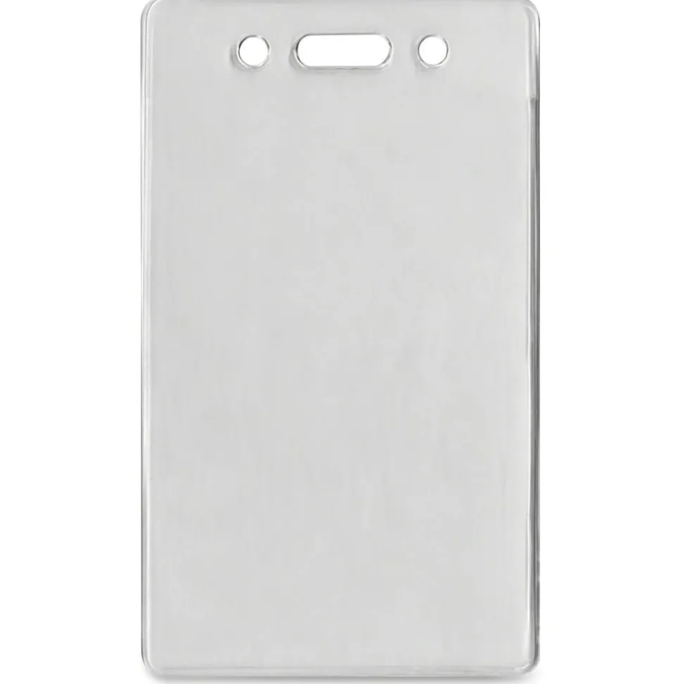 Advantus Proximity Badge Holder, Vertical, 4-1/2" x 2-1/2", Pack of 50