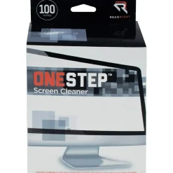 Advantus Read/Right One-Step Screen Cleaning Wipes - For Display Screen - Streak-free, Anti-static - 100 / Box