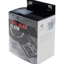 Advantus Tape Head Cleaning Pads, 5" x 5", White, Box Of 80