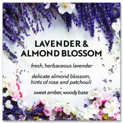 Air Wick Essential Mist Refill, Lavender and Almond Blossom, 0.67 oz Bottle, 6/Carton