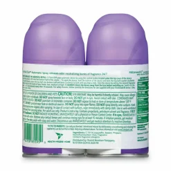 Air Wick Lavender Refill Pack - Aerosol - 5.90 oz - Lavender, Chamomile - 60 Day - Odor Neutralizer, Long Lasting - 2/Pack - 3 / Carton