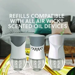 Air Wick Scented Oil Warmers, White, Case Of 6 Warmers