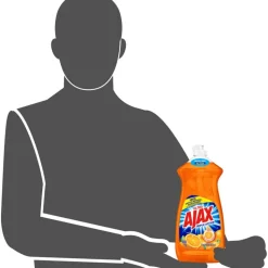 Ajax Liquid Dishwashing Detergent, Orange Scent, 28 Oz Bottle
