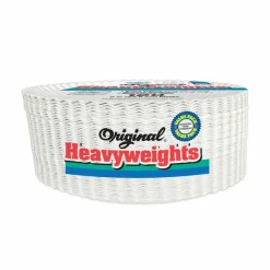 AJM Packaging Corporation Gold Label Coated Paper Plates, White, Pack Of 120 Plates