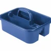 Akro Mils 18" Storage Tote Caddy, Medium Size, Blue