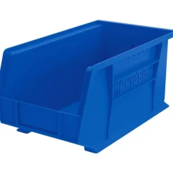 Akro-Mils AkroBin Storage Bin, Medium Size, 7" x 8-1/4" x 29 3/10", Blue