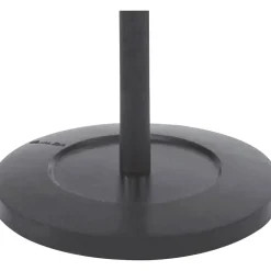 Alba Four Double Peg Coat Stand - 8 Pegs - for Coat, Clothes - Black - 1 Each