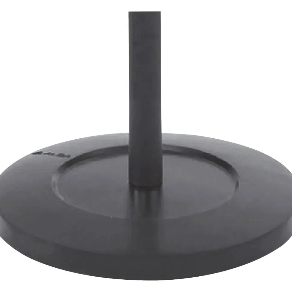 Alba Four Double Peg Coat Stand - 8 Pegs - for Coat, Clothes - Black - 1 Each