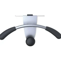 Alba Over-the-panel Coat Hook Hanger, 44 lb (19.96 kg) Capacity, 7.9