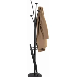 ALBA Tree-Hook Coat Stand With Umbrella Holder, 73 5/8