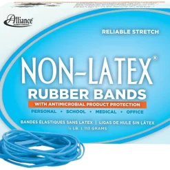 Alliance Rubber Bands With Antimicrobial Protection, #19, 3 1/2