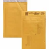 Alliance Rubber Kraft Bubble Mailers - Bubble - #0 - 6" Width x 10" Length - Peel & Seal - Kraft - Paper - 25 / Carton