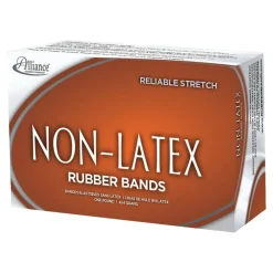 Alliance Rubber Sterling Rubber Bands, No. 19, 1 lb, Orange, Box Of 1,750