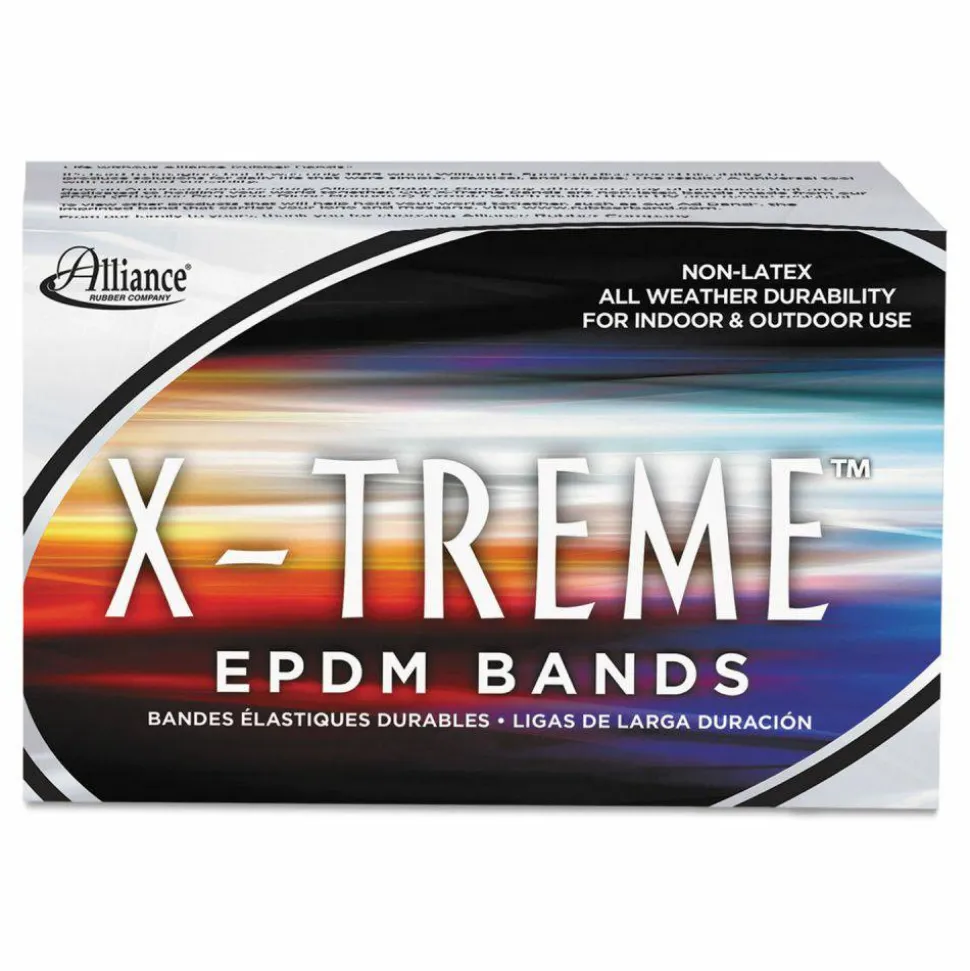 Alliance Rubber X-Treme File Bands, Lime Green