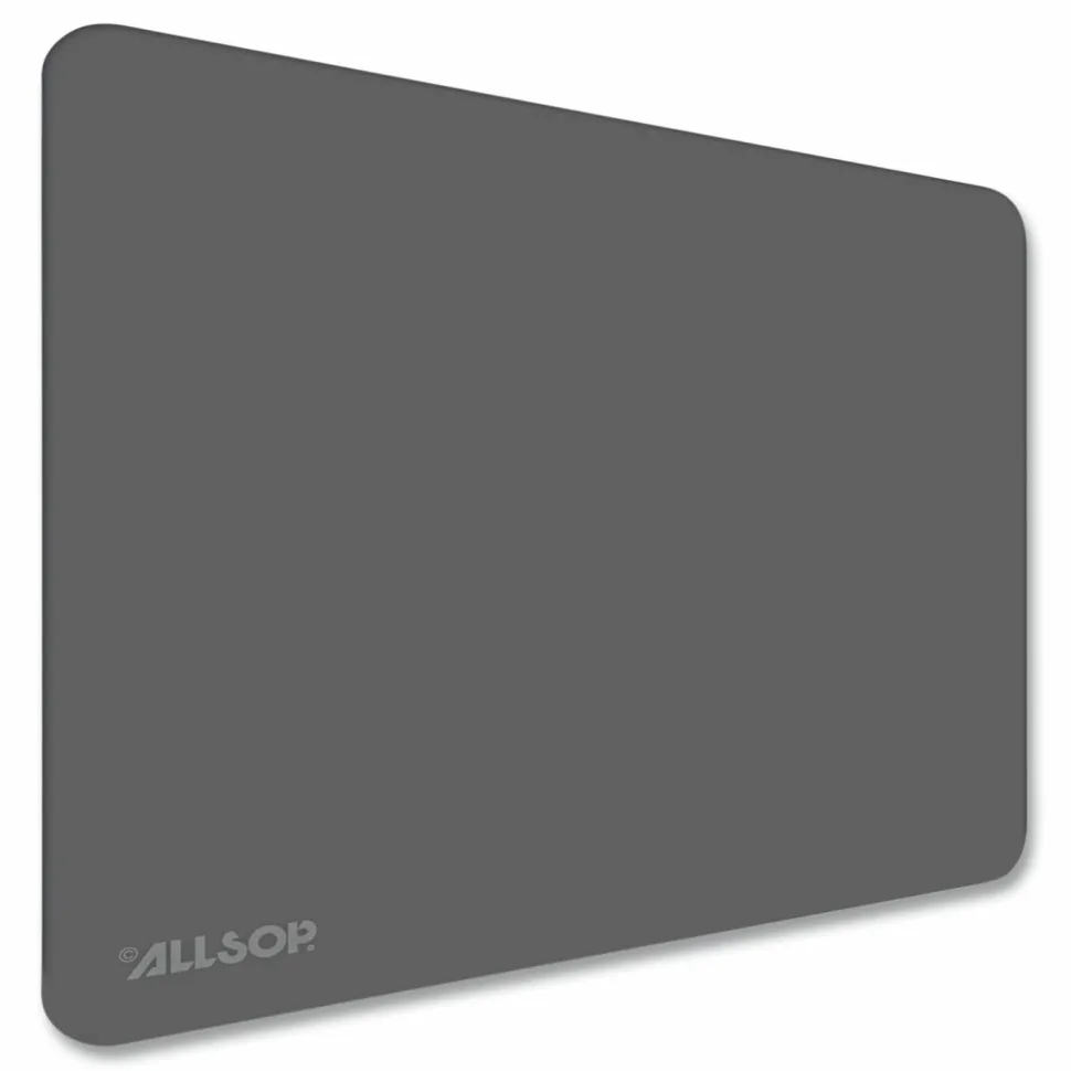 Allsop Accutrack Slimline Mouse Pad, 0.16"H x 8"W x 8.5"D, Graphite