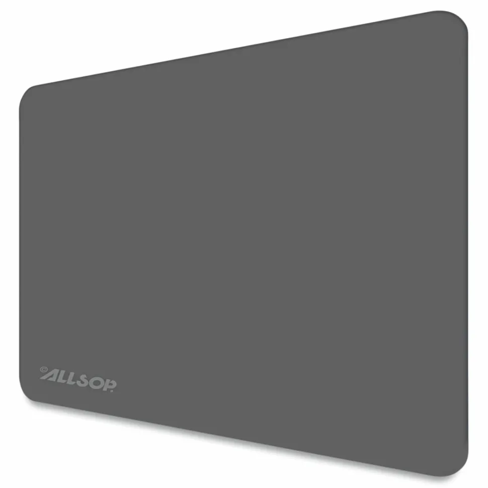 Allsop Accutrack Slimline Mouse Pad, 0.16"H x 8"W x 8.5"D, Graphite