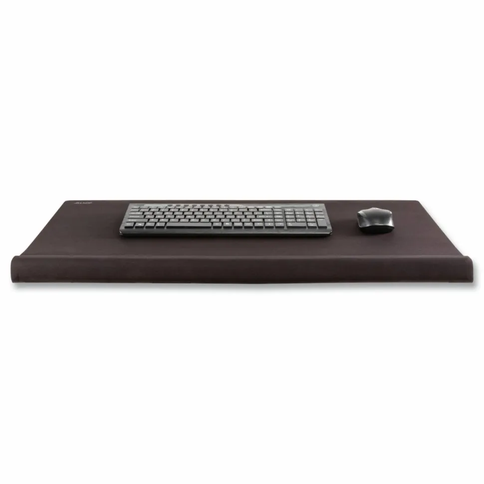 Allsop ErgoEdge Wrist Rest Deskpad, 29.5 x 16.5, Black