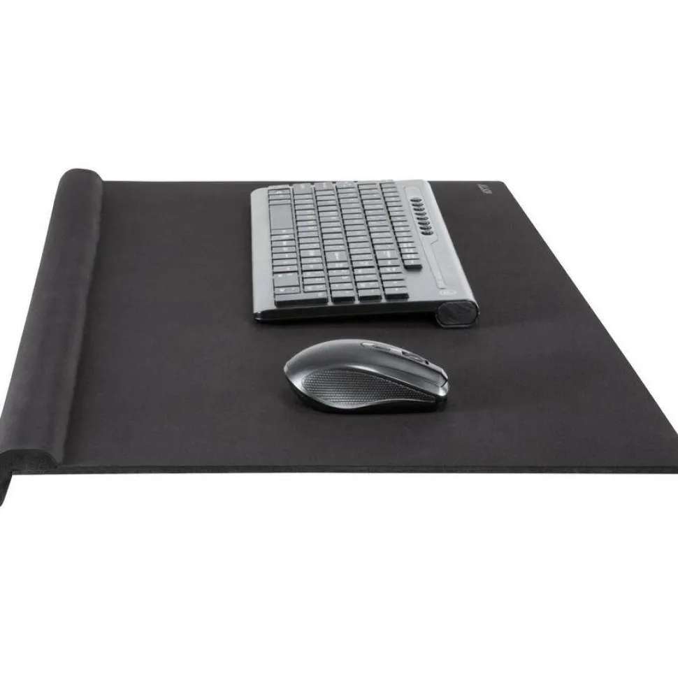Allsop ErgoEdge Wrist Rest Deskpad, 29.5 x 16.5, Black