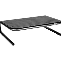 Allsop Monitor/Printer Stand, Jr Model, Pearl Black