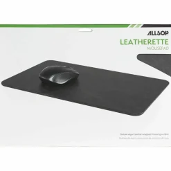 Allsop Mouse Pad, 14.2 x 8.66 x 0.25, Black